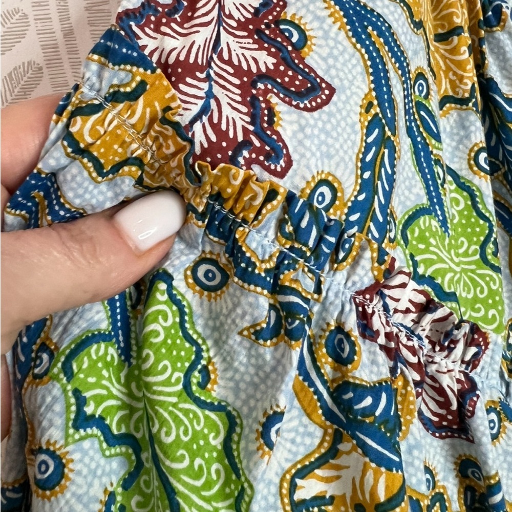 *EUC~SUZIE KONDI~BATIK MINI-DRESS Size Small - Picture 11 of 12